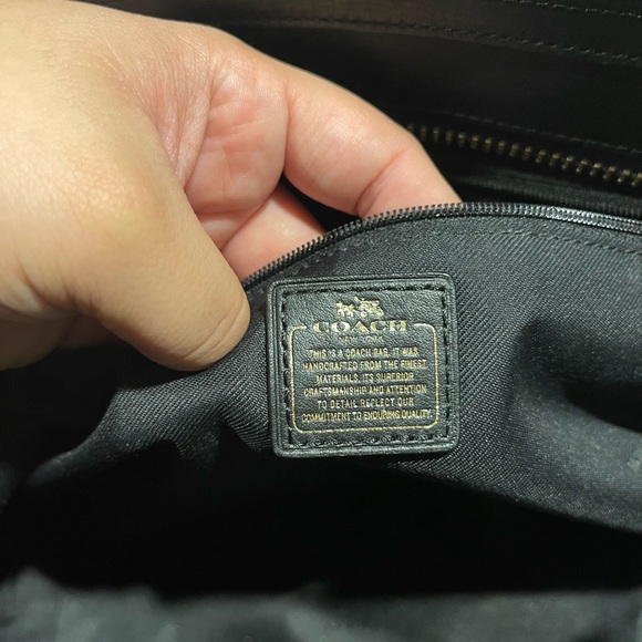 Coach Patchwork pebble leather swagger satchel - Picture 10 of 10